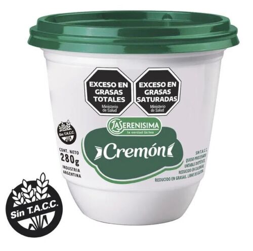 QUESO CREMON UNTABLE LIGHT DESAYUNO x 300 GR