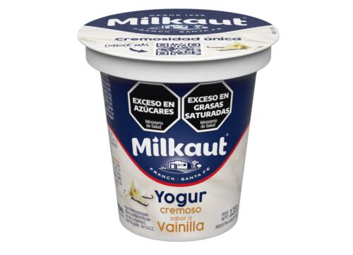 YOGUR MILKAUT VAINILLA ENTERA POTE x 120 GR
