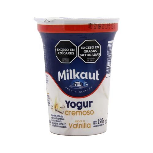 YOGUR MILKAUT BATIDO VAINILLA x190 GR