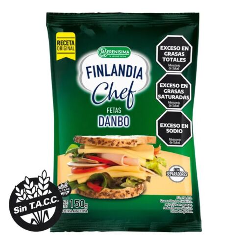 QUESO LA SERENISIMA FINLANDIA CHEF DANBO LIGHT x 150 GR