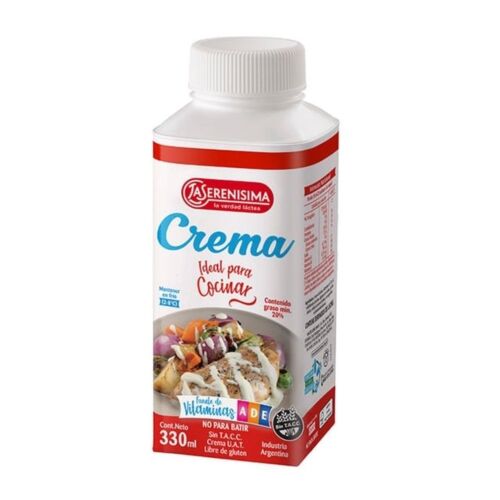 CREMA  LA SERENISIMA CULINARIA TETRATOP x330 ML
