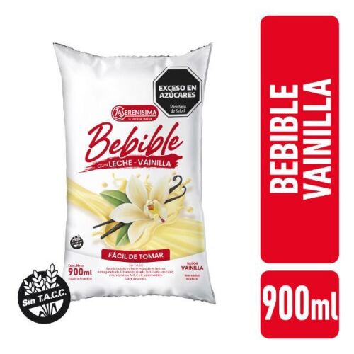 BEBIDA LACTEA LA SERENISIMA VAINILLA SACHET x 900 ML