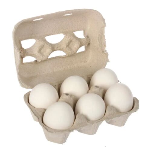 HUEVOS GRANJA ZAMPATTI BLANCO x 6 UNIDADES