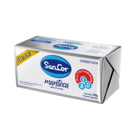 MANTECA SANCOR CON VITAMINAS x 200 GR