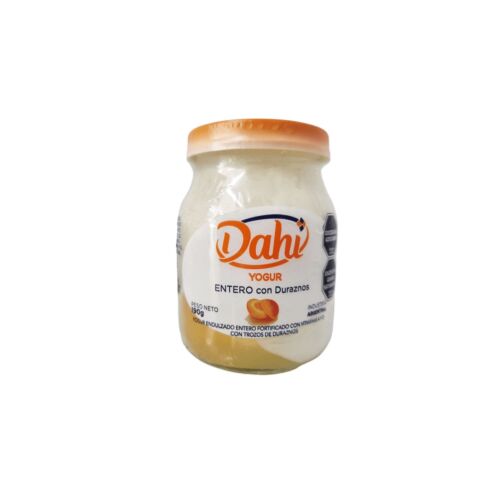 YOGUR DAHI CON PULPA ENTERA DURAZNO x 190 GR