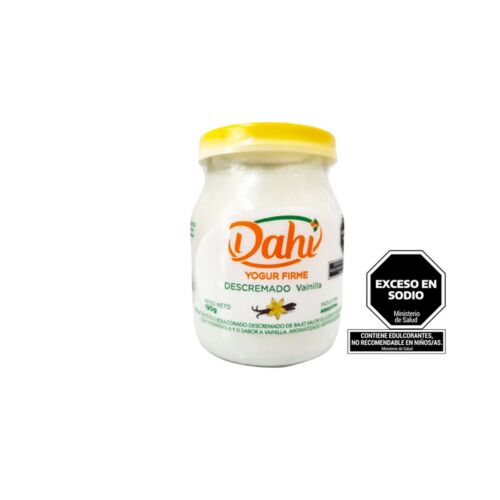 YOGUR DAHI VAINILLA DESCREMADA x 190 GR