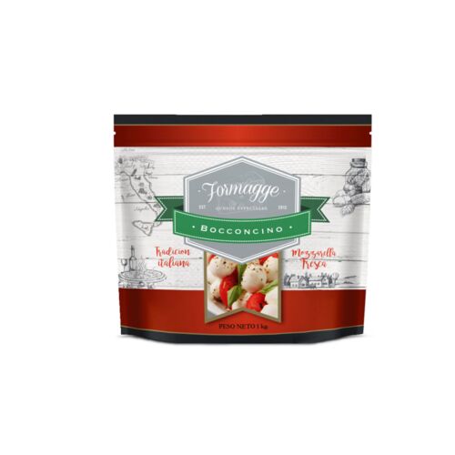QUESO BOCCONCINO FORMAGGE DP x UNIDAD