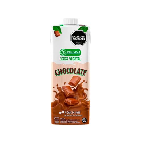LECHE LA SERENISIMA 100%  VEGETAL CHOCOLATE x 1 LT
