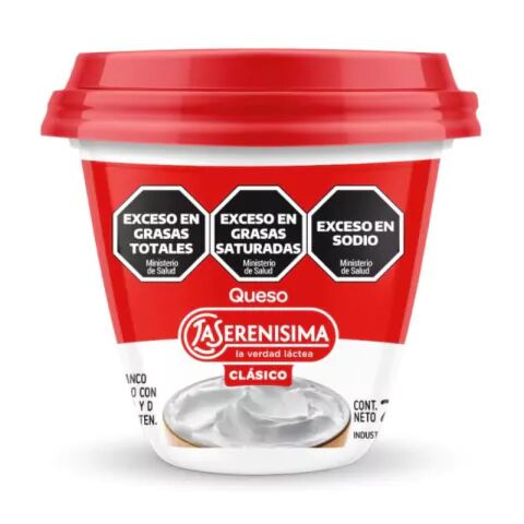QUESO CREMA LA SERENISIMA CLASICO ENTERO x 290 GR