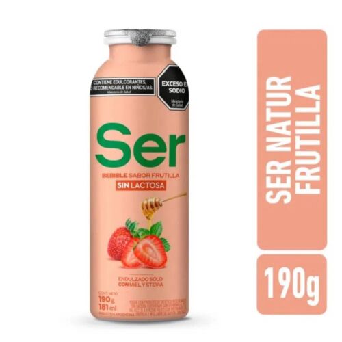 YOGUR SER FRUTILLA BEBIBLE x 190 GR