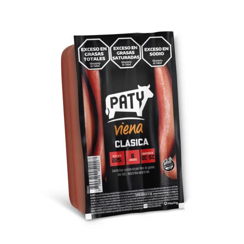 SALCHICHA PATYVIENA x 6 UNIDADES