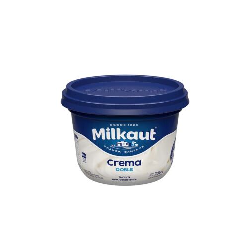 CREMA DE LECHE MILKAUT POTE x 205 ML