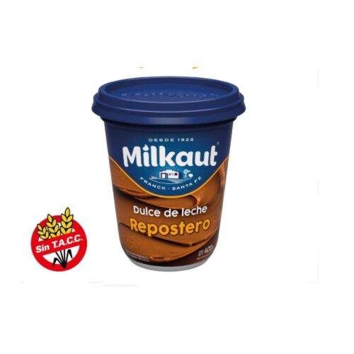 DULCE DE LECHE MILKAUT REPOSTERO x 400 GR