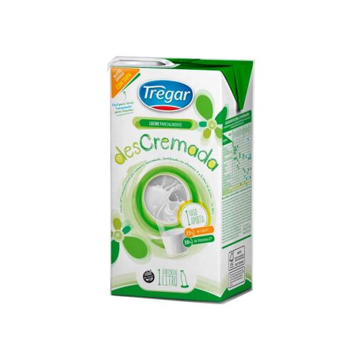LECHE TREGAR DESCREMADA UAT x1L