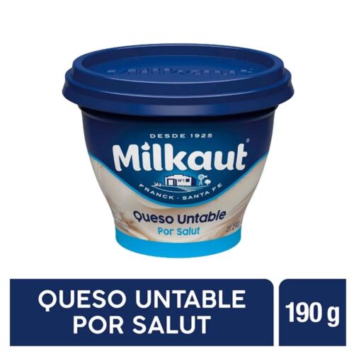 QUESO UNTABLE MILKAUT POR SALUT x 190 GR