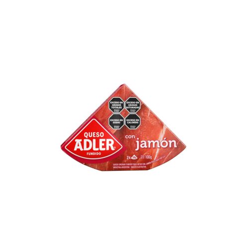 QUESO ADLER TRIANGULO JAMON x 100 GR