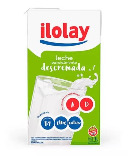 LECHE ILOLAY LARGA VIDA DESCREMADA x 1 LT