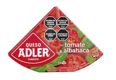 QUESO MILKAUT TOMATE Y ALBAHACA x 100 GR
