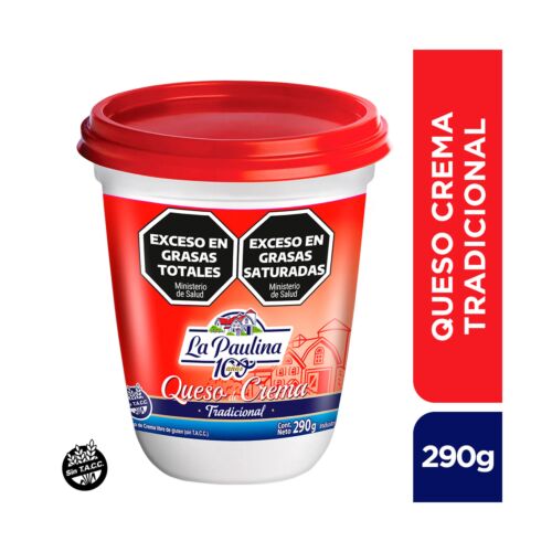 QUESO LA PAULINA CREMA ENTERO x 290 G