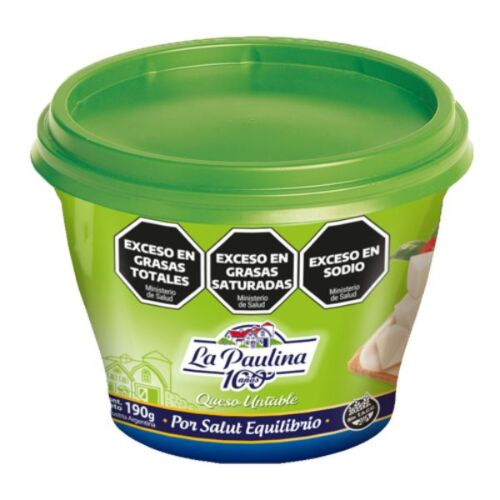 QUESO LA PAULINA PORT SALUT UNTABLE LIGHT x 190 G