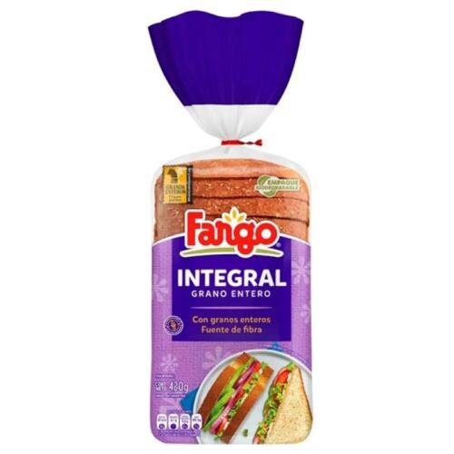 PAN FARGO INTEGRAL GRANO ENTERO x 380 GR