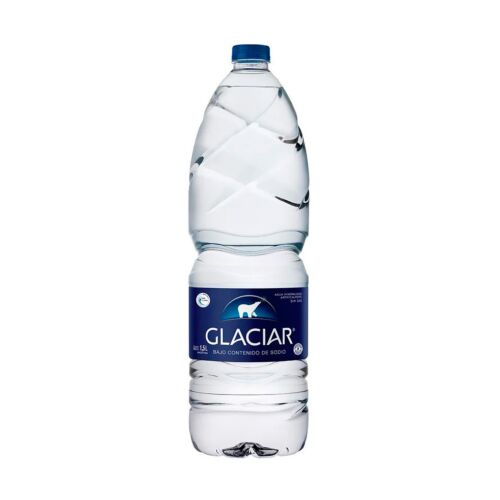 AGUA GLACIAR SIN GAS x 1.5 LT