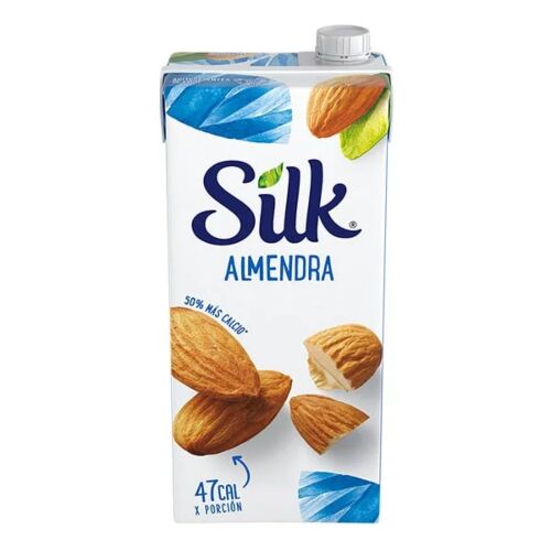 LECHE DE ALMENDRAS  SILK NATURAL ENDULZADO x 946 ML