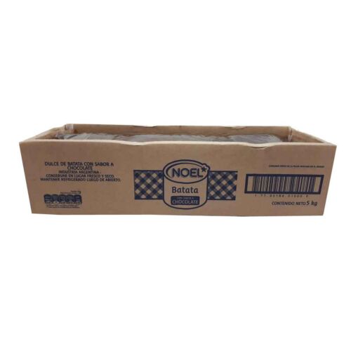 DULCE DE BATATA NOEL CON CHOCOLATE  x UNIDAD