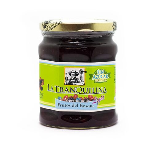 MERMELADA LA TRANQUILINA FRUTOS DEL BOSQUE LIGHT x 330 GR