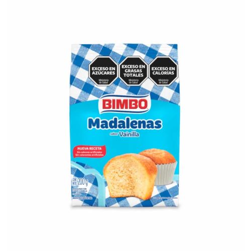 MAGDALENAS BIMBO VAINILLA x 200 GR
