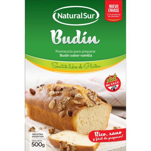 PREMEZCLA NATURAL SUR BUDIN x 500 GR