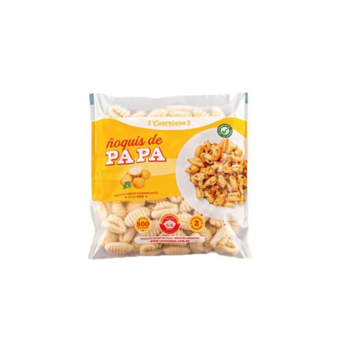 ÑOQUIS CASERIANA PAPA x 500 GR