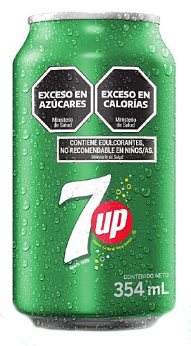 GASEOSA 7UP LATA x 354 ML