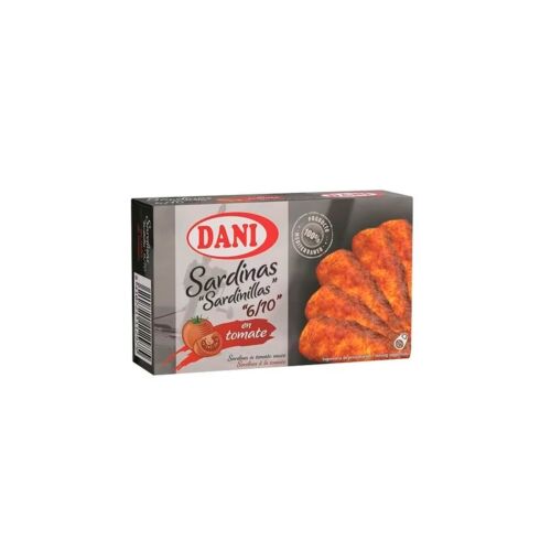 SARDINAS DANI EN TOMATE 6/10 x 90 GR
