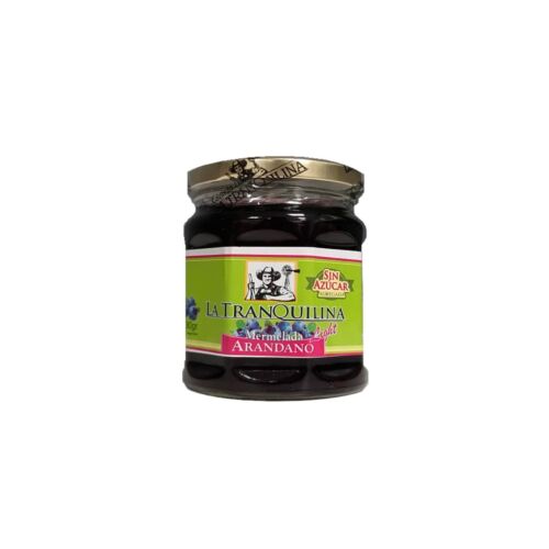 MERMELADA DE ARANDANO LA TRANQUILINA x 330 GR