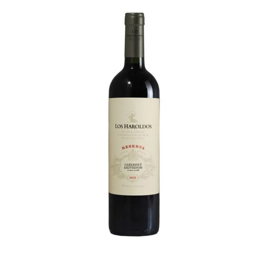 VINO LOS HAROLDOS RESERVA CABERNET SAUVIGNON x 750 ML