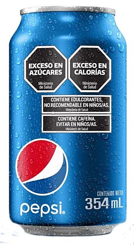 GASEOSA PEPSI LATA x 354 ML