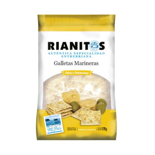 GALLETITAS MARINERAS RIANITOS x 170 GR