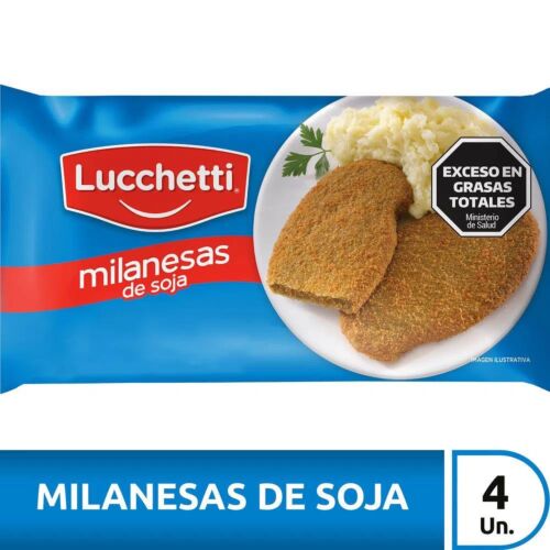 MILANESA DE SOJA LUCCHETTI x 290 GR
