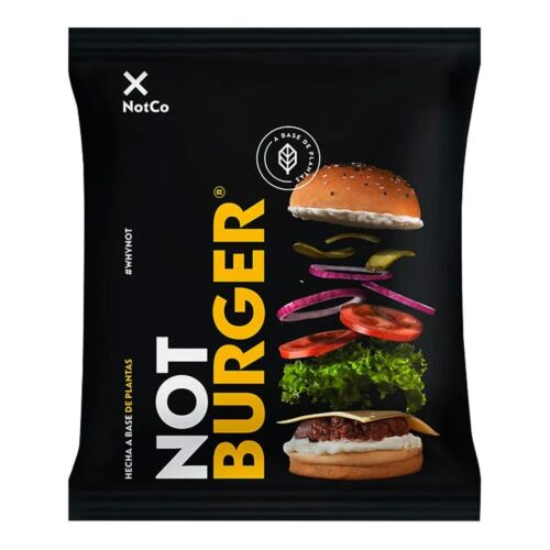 HAMBURGUESA NOT CO PREMIUM FLOWPACK x 2 UNIDADES