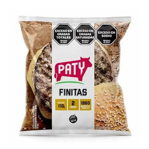 HAMBURGUESA PATY FINITAS x 2 UNIDADES
