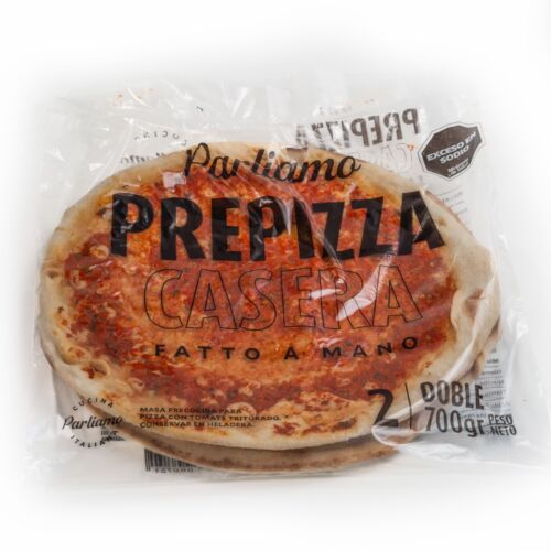 PREPIZZA PARLIAMO DOBLE x  2 UNIDADES