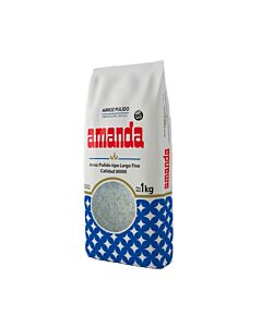 ARROZ AMANDA LARGO FINO x 1 KG
