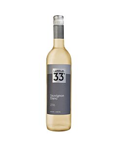 VINO LATITUD 33 SAUVIGNON BLANC x 750 CC