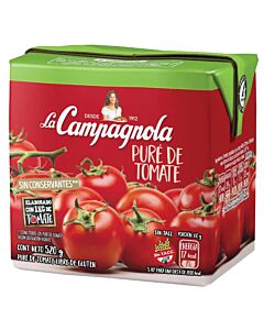 PURE DE TOMATE LA CAMPAGNOLA x 520 GR