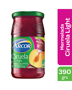 MERMELADA ARCOR CIRUELA LIGHT x 390 GR