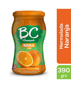 MERMELADA LA CAMPAGNOLA BC NARANJA x 390 GR
