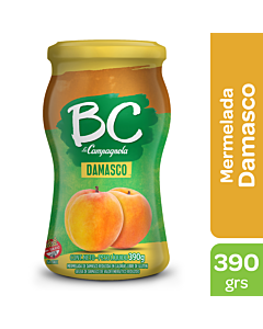 MERMELADA LA CAMPAGNOLA BC DAMASCO  x 390 GR