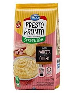 HARINA DE MAIZ PRESTOPRONTA PANCETA Y QUESO x 250 GR
