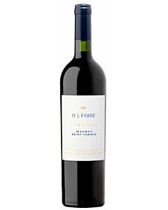 VINO HJ FABRE MAL-PETIT VERDOT x 750 CC